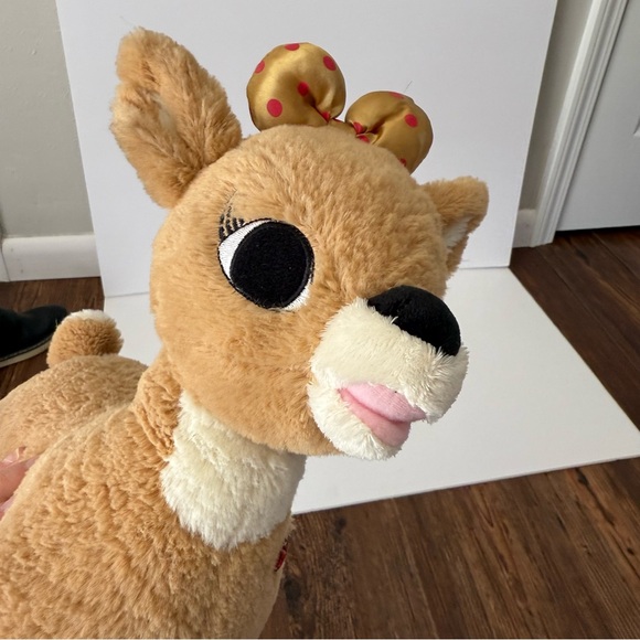 Build A Bear 15" Clarice Plush Rudolph the Red-Nosed Reindeer Christmas Toy Gift - Picture 7 of 8